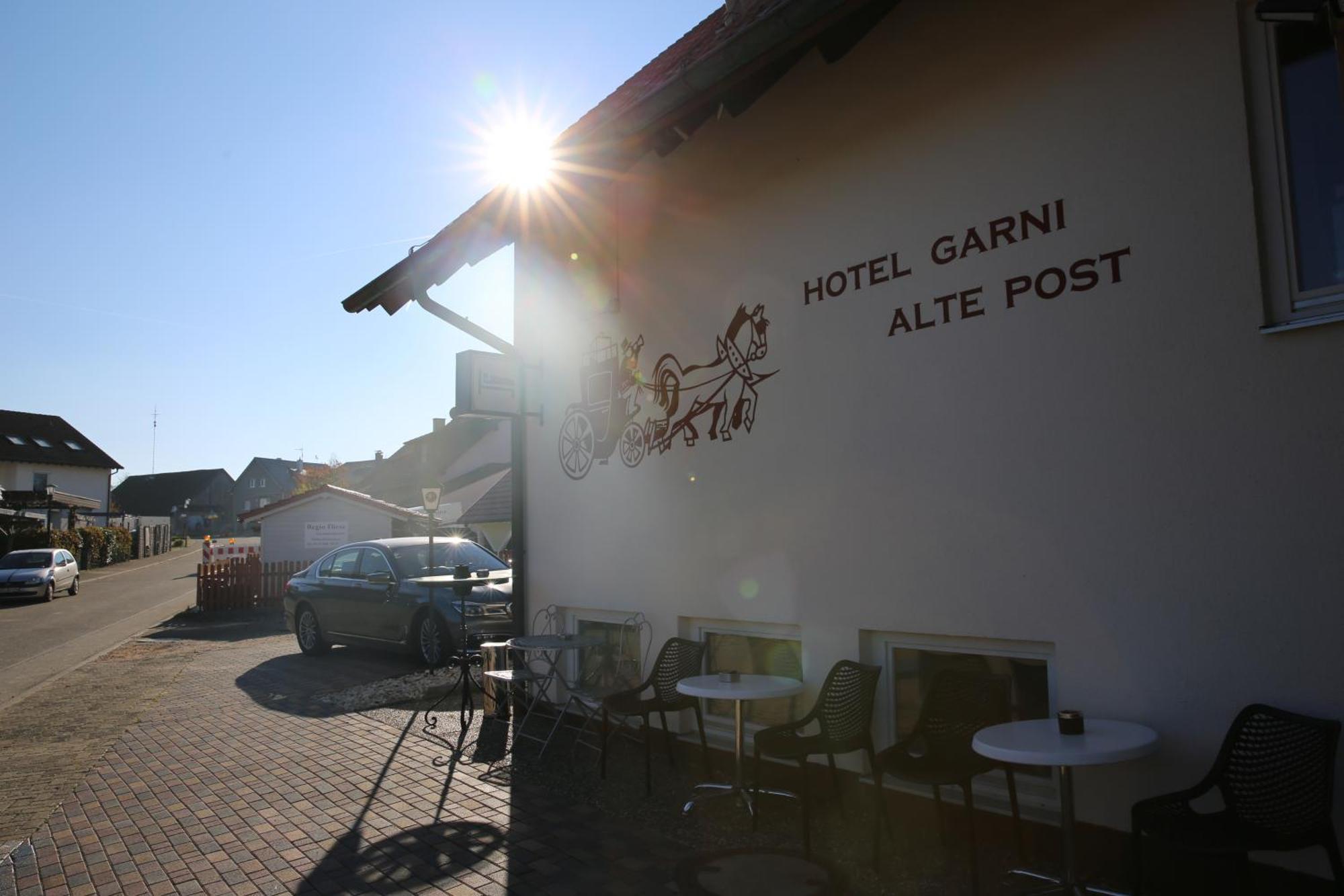 Hotel Garni Alte Post Schallbach Exterior photo