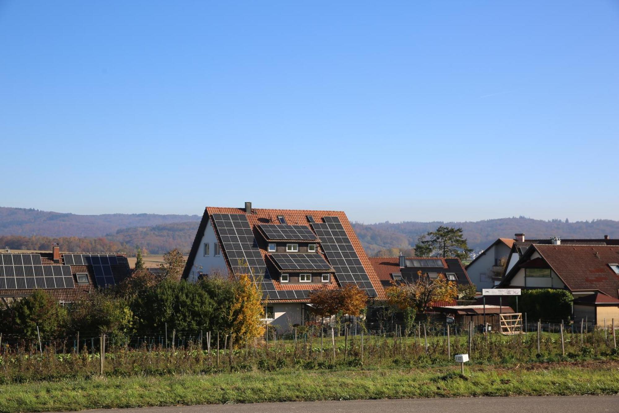Hotel Garni Alte Post Schallbach Exterior photo